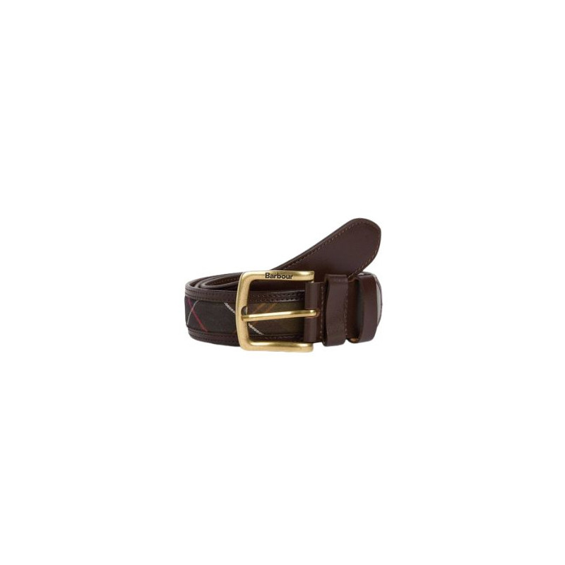 Ceinture en cuir tartan Girvan  Barbour