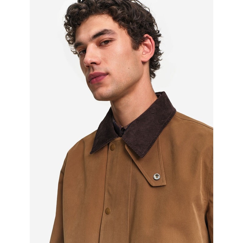 Veste déperlante avec col velours côtelé Aigle