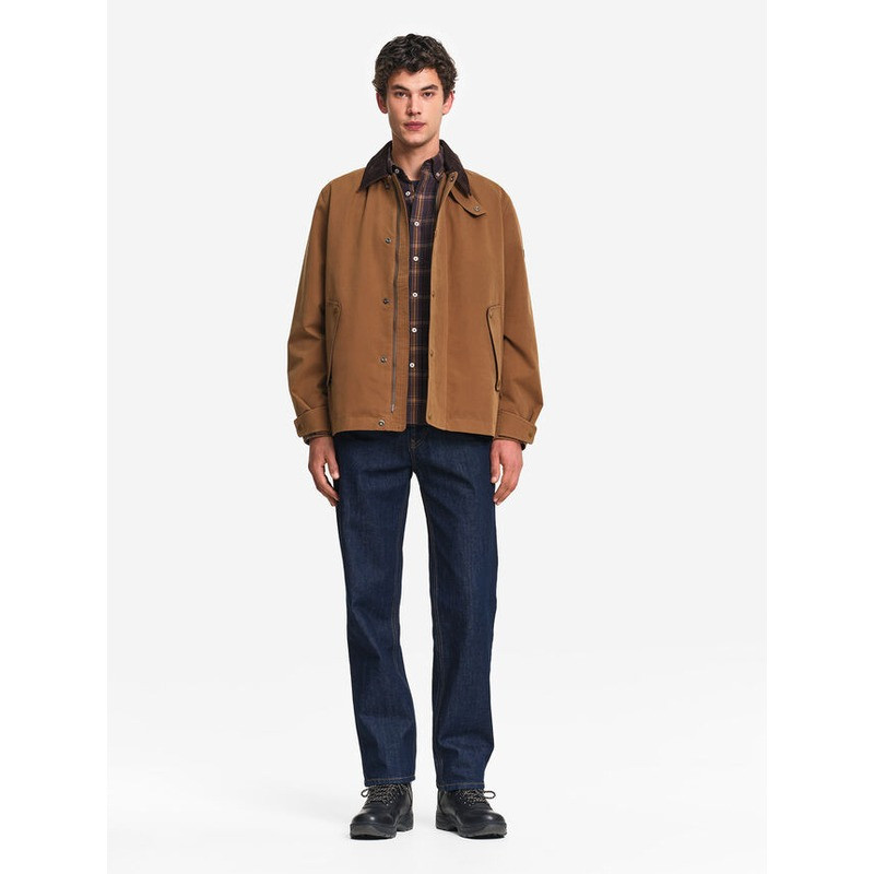Veste déperlante avec col velours côtelé Aigle