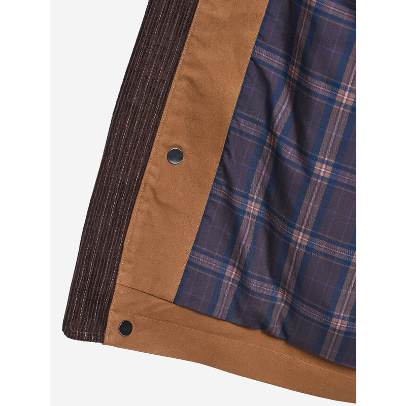 Veste déperlante avec col velours côtelé Aigle