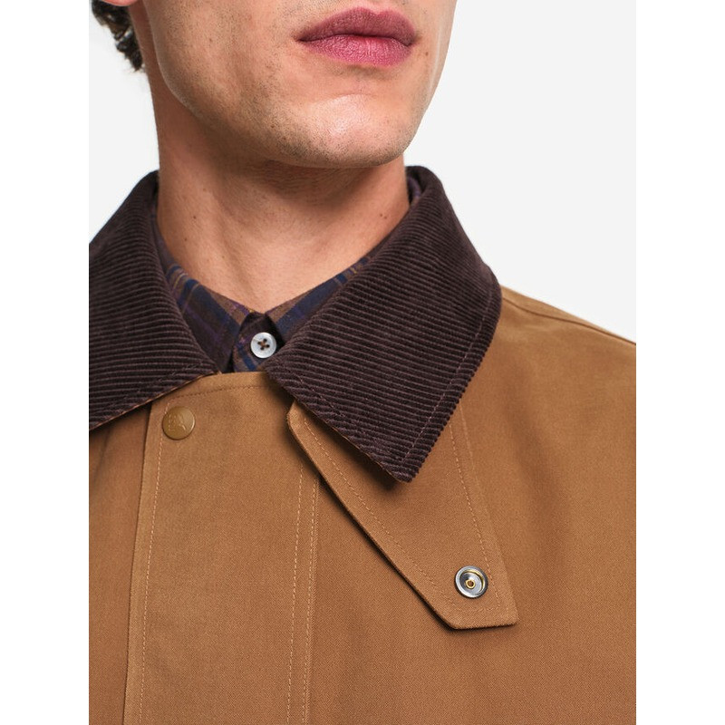 Veste déperlante avec col velours côtelé Aigle