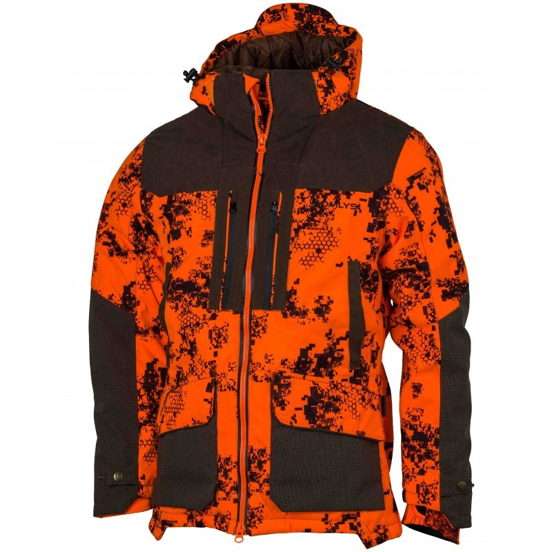 Veste camouflage orange Thermo-Hunt Somlys