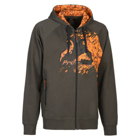 Sweat zippé à capuche Golden ProHunt