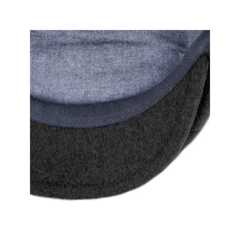 Casquette Casquette plate Cachemire 100 Fiebig