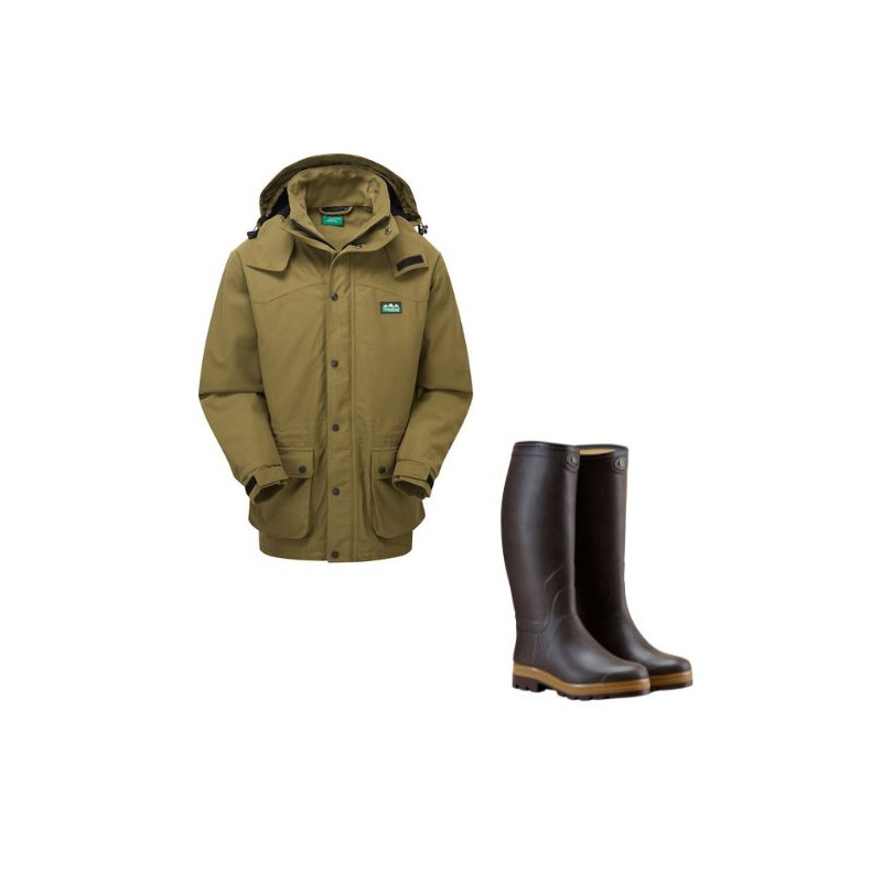 Pack Automne veste + bottes