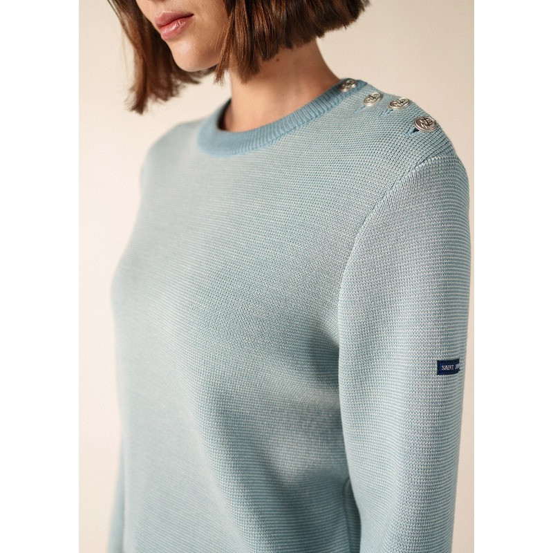 Pull Cancale Chiné Femme Saint James