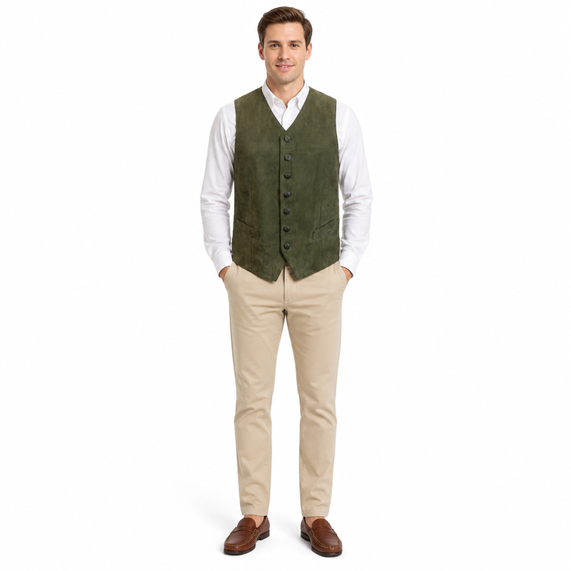 Gilet en peau autrichien Weyer Maximilian