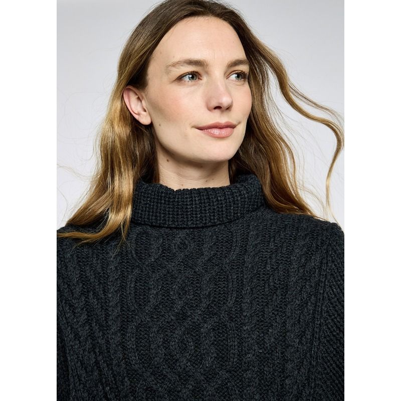 Poncho en laine mérinos Kilronan Femme Dubarry