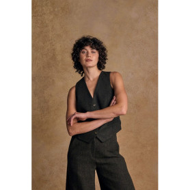 Gilet en tweed Colleen Femme Jack Murphy