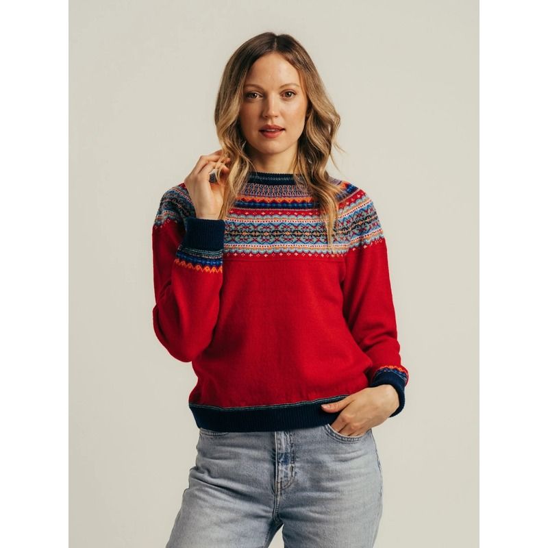 Pull Alpine Fair Isle femme Eribé