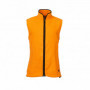 Gilet Polaire Norfolk Orange Blaze Laksen