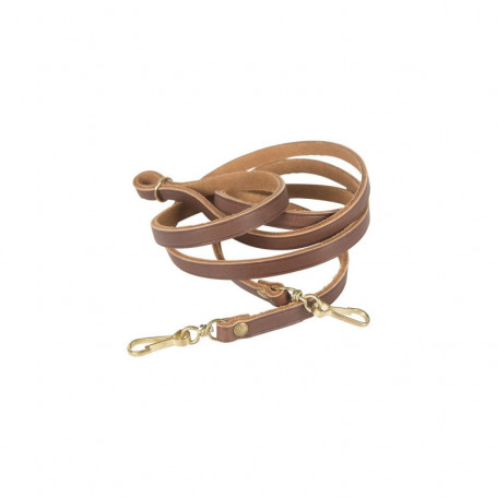 Lanière de pibole ajustable en cuir