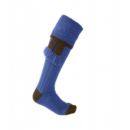 Chaussettes de knickers bleu/marron Tay John Field