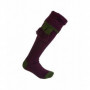 Chaussettes de knickers mauve/vert Ness John Field