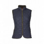 Damesgilet in marineblauw gewatteerd Audley Laksen