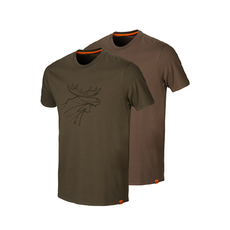 Pack 2 T-Shirt Graphic Härkila