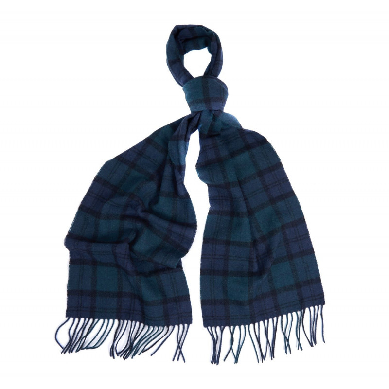 Echarpe Tartan en Laine Barbour