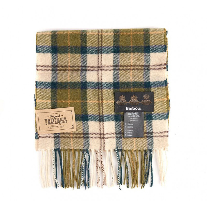 Echarpe Tartan en Laine Barbour