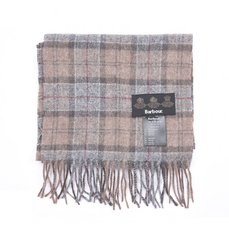 Echarpe Tartan en Laine Barbour