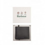 Portefeuille en cuir grainé Barbour