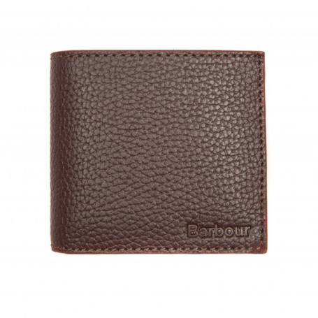 Portefeuille en cuir grainé Barbour