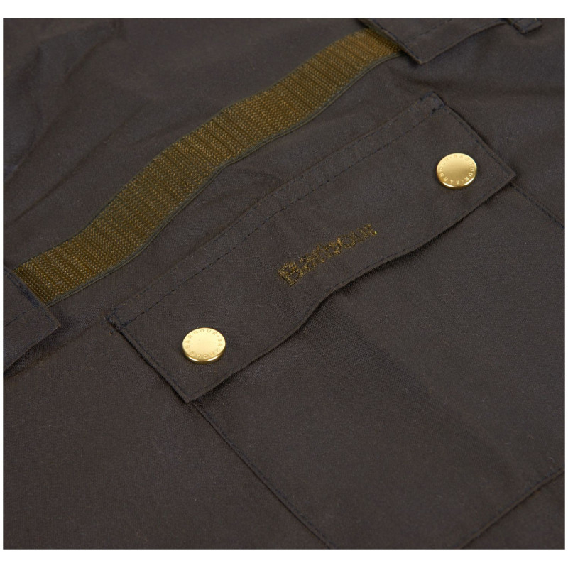 Barbour 2 in 1 gewaxte katoenen hondenjas