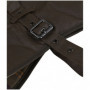 Manteau pour chien Shiny coton ciré doublure Tartan Barbour