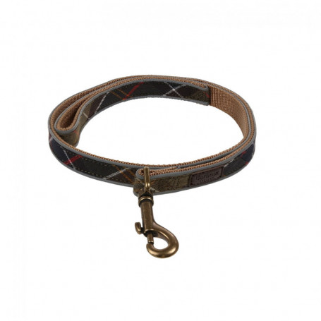 Laisse pour chien réfléchissante Tartan Barbour