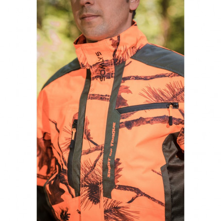 Veste de outlet traque orange