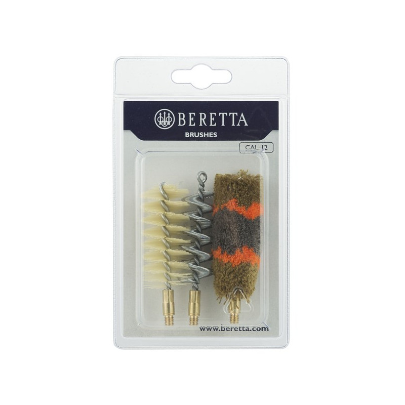 Jeu de 3 écouvillons acier fusil Beretta