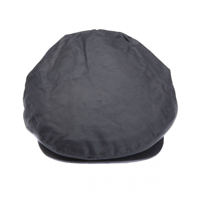 Casquette plate coton huilé Barbour