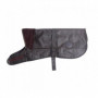 Manteau pour chien coton huilé doublure tartan Barbour