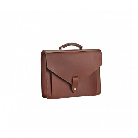 Serviette Traditionnelle en cuir Alexandre Mareuil