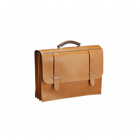 Alexandre Mareuil traditionele lederen tas