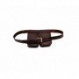Poches de battue & Ceinture Cuir Pleine Fleur Country sellerie