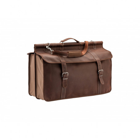 Sac de battue 100% Cuir Marron Country Sellerie