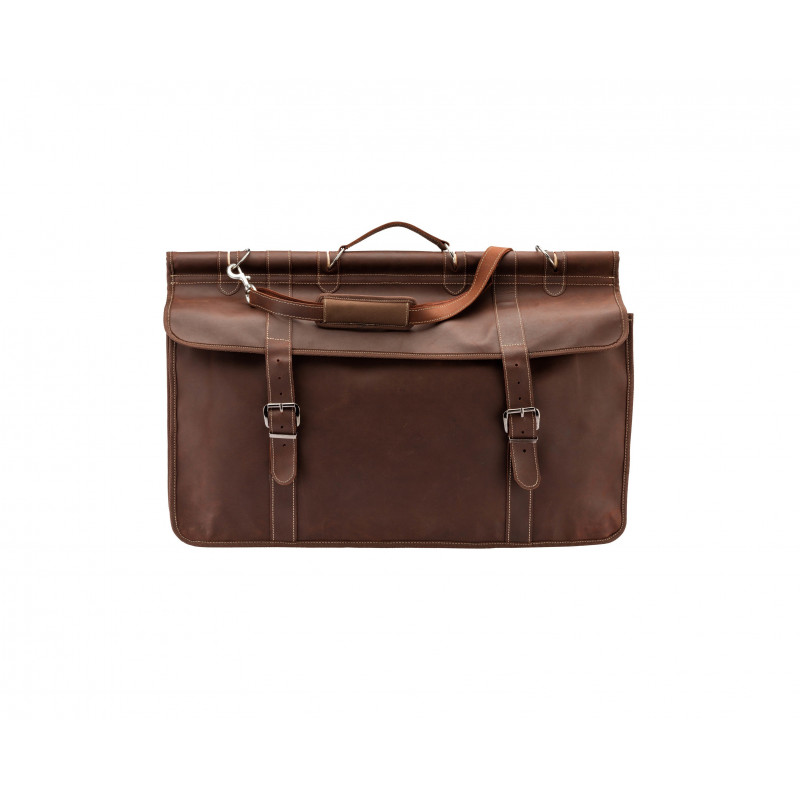 Sac de battue 100% Cuir Marron Country Sellerie