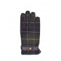 Gants cuir/tartan Newbrough Barbour