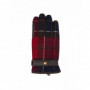 Gants cuir/tartan Newbrough Barbour