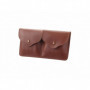Pochette plate en cuir Alexandre Mareuil