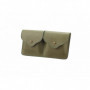 Pochette plate en cuir Alexandre Mareuil