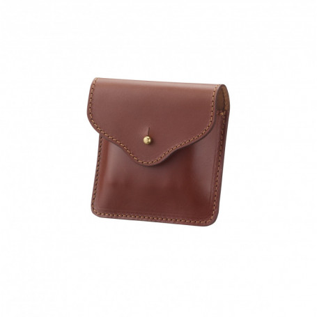 Pochette plate en cuir Alexandre Mareuil