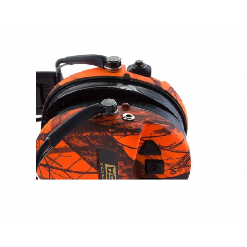 Casque de protection Supreme Pro X Camo Orange MSA