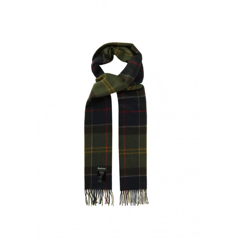 Écharpe cachemire Tartan Barbour