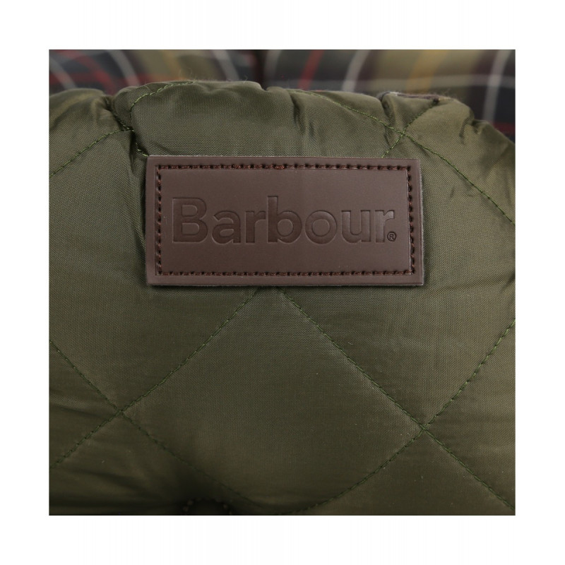 Panier pour chien matelassé Tartan Barbour
