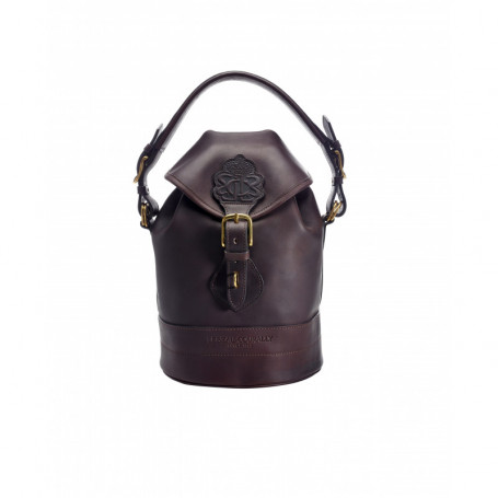Cartouchière Espagnole cuir Havane Lebeau-Courally