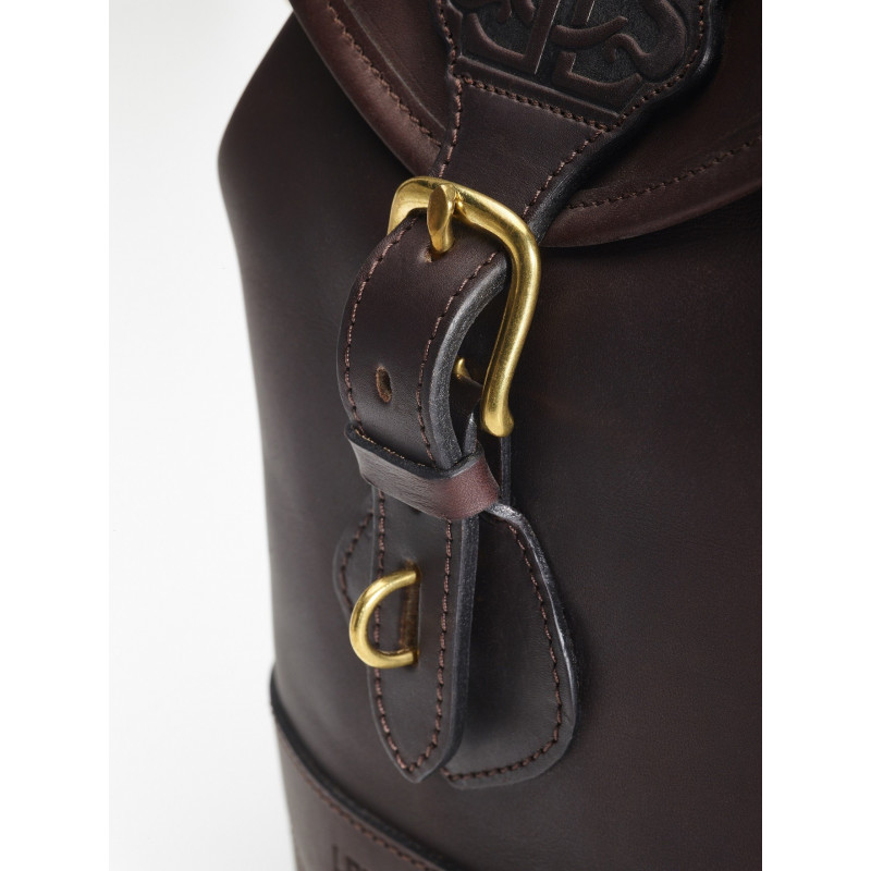 Cartouchière Espagnole cuir Havane Lebeau-Courally