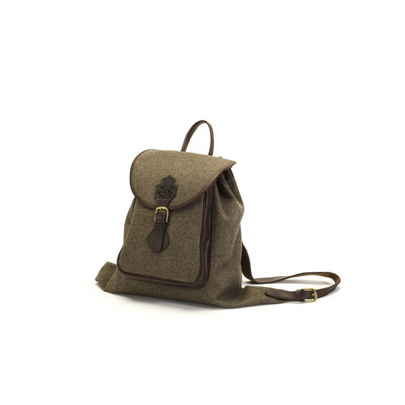 Grijze Canvas Rugzak Mountain Lebeau-Courally