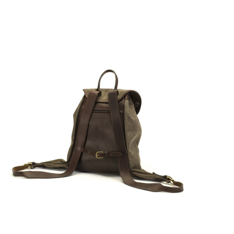 Grijze Canvas Rugzak Mountain Lebeau-Courally
