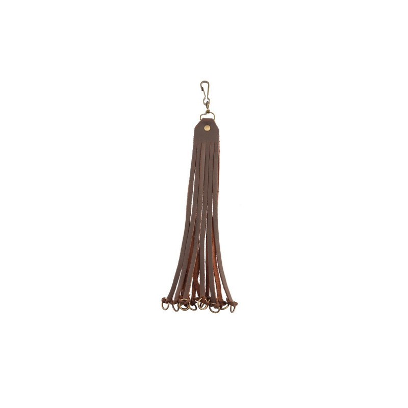 Porte oiseaux en cuir Country Sellerie